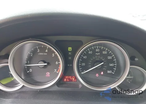 2010 Mazda Mazda6 I Touring z USA, uszkodzony, nr VIN 1YVHZ8CH5A5M35040